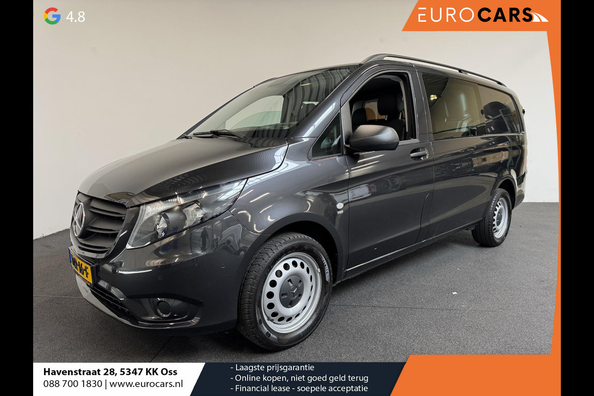 Mercedes-Benz Vito 114 CDI Lang Dubbele Cabine Automaat | Airco | Navigatie | Apple Caraplay/Android Auto | Bluetooth | Parkeersensoren 6-zits