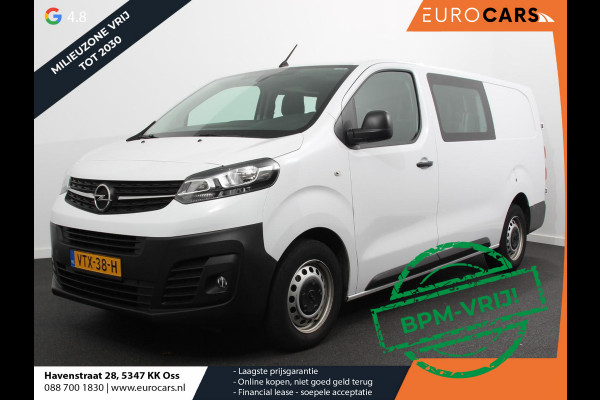 Opel Vivaro 2.0 CDTI Automaat 145 pk L3H1 Dubbele Cabine 6p Edition | Navigatie | Apple Carplay/Android Auto | Airco | Bluetooth | Trekhaak | Betimmering | Cruise Control