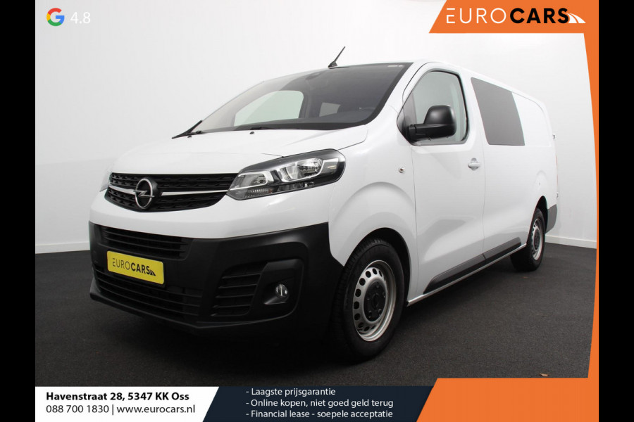 Opel Vivaro 2.0 CDTI Automaat 145 pk L3H1 Dubbele Cabine | Navigatie | Trekhaak | Airco | Parkeer sensoren | Betimmering