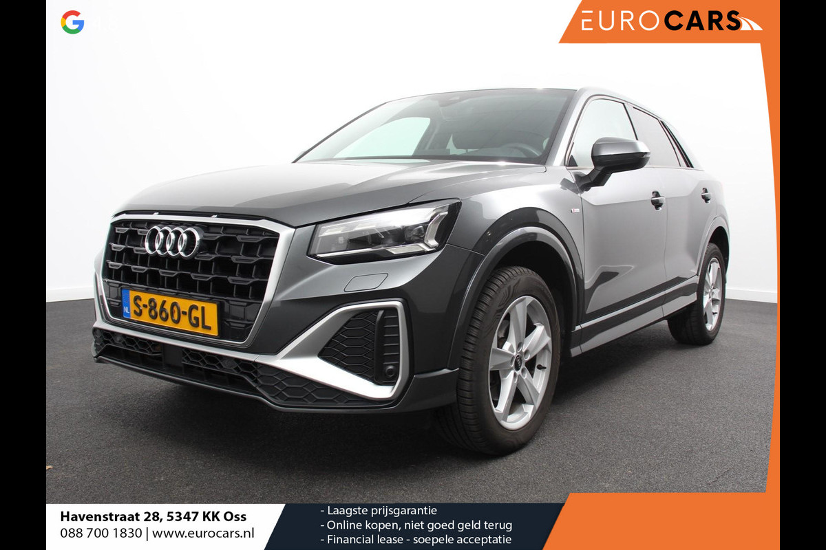 Audi Q2 35 TFSI 150pk Automaat S Edition | Navigatie | Camera | Adaptive Cruise Control | LED Matrix | Elektrische Achterklep | Keyless Entry |