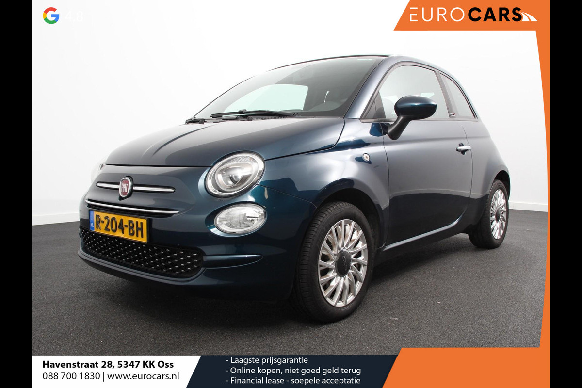 Fiat 500C 1.0 Hybrid Lounge Plus Navigatie Cruise Control Parkeer Sensoren Climate Control DAB Lichtmetalen Velgen