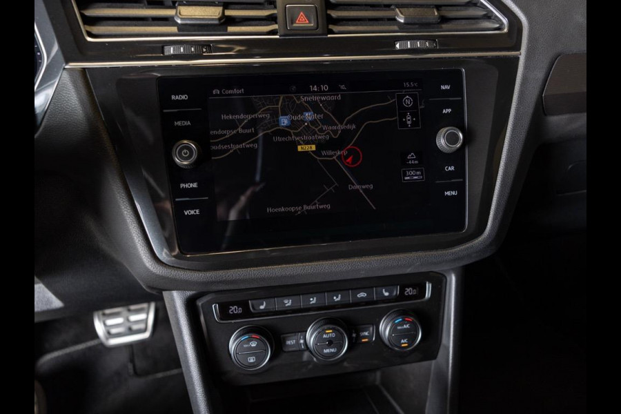 Volkswagen Tiguan 2.0 TSI 4Motion 2x R-line / 220pk / Leder / Pano / Led / Head-up / Virtual Cockpit / 360 camera