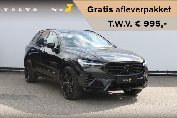 Volvo XC60 T6 350PK Plug-in hybrid AWD Ultra Black Edition Long Range / Lederlook dashboard / 360 graden camara / 21" lichtmetalen velgen