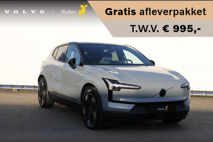 Volvo EX30 Single Motor Extended Range Plus 69 kWh Google Services / 19" lichtmetalen velgen / Parkeer sensoren voor en achter met parkeercamera achter / Adaptieve Cruise Control