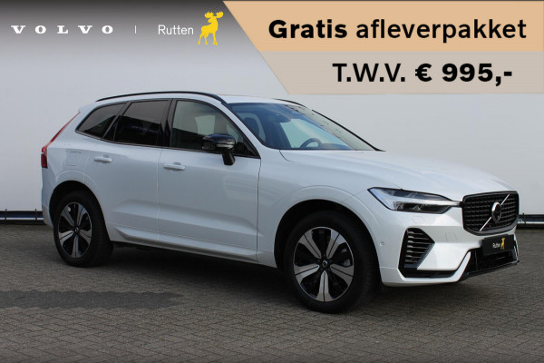 Volvo XC60 T6 Plug-in hybrid 350PK Automaat AWD Plus Dark Panoramisch schuif-kanteldak / Google infotainment / Lederen bekleding / 360graden camera / Apple Carplay