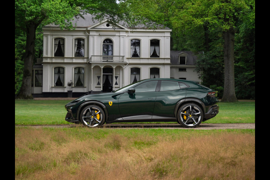 Ferrari Purosangue 6.5 V12 | Verde Zeltweg | Airbrushed shields | Carbon exterior | Lift