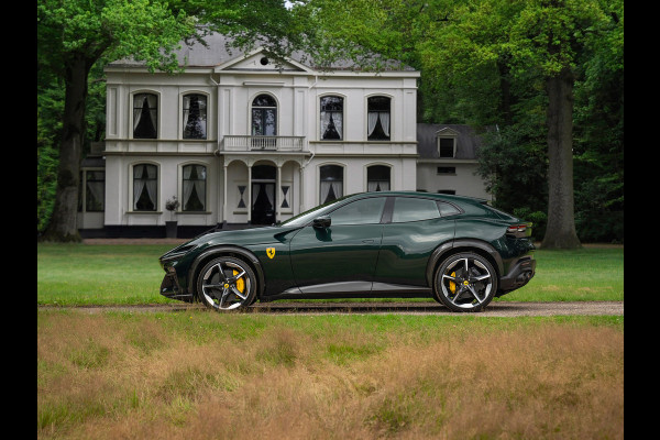 Ferrari Purosangue 6.5 V12 | Verde Zeltweg | Airbrushed shields | Carbon exterior | Lift