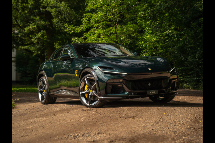 Ferrari Purosangue 6.5 V12 | Verde Zeltweg | Airbrushed shields | Carbon exterior | Lift