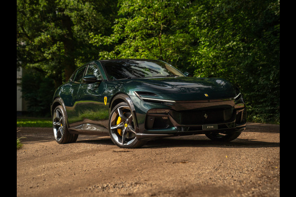 Ferrari Purosangue 6.5 V12 | Verde Zeltweg | Airbrushed shields | Carbon exterior | Lift