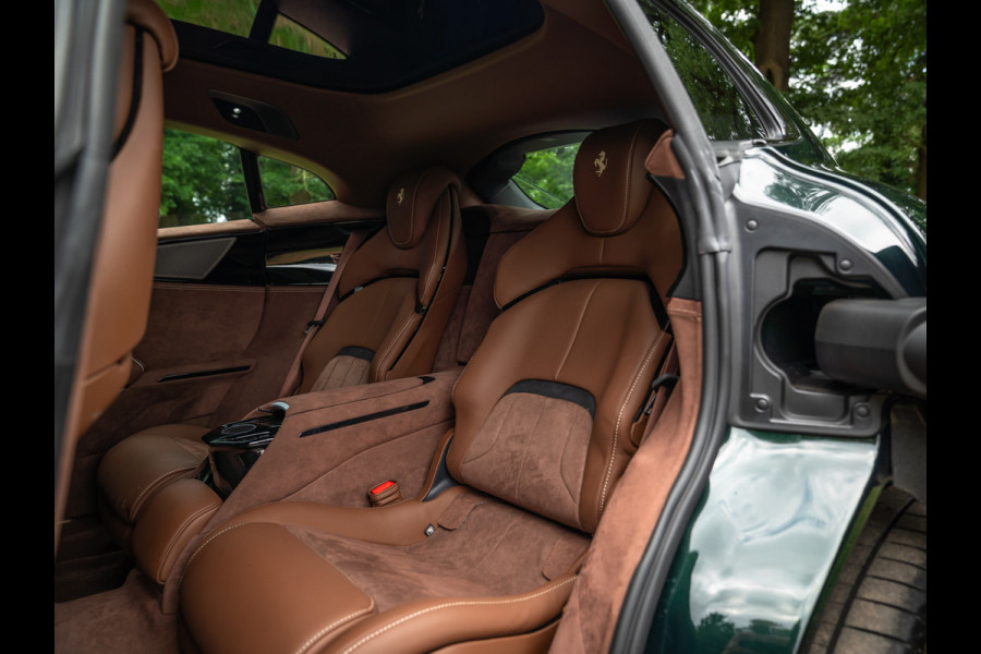 Ferrari Purosangue 6.5 V12 | Verde Zeltweg | Airbrushed shields | Carbon exterior | Lift