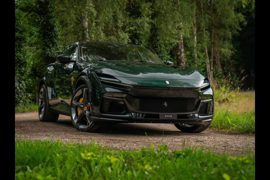 Ferrari Purosangue 6.5 V12 | Verde Zeltweg | Airbrushed shields | Carbon exterior | Lift