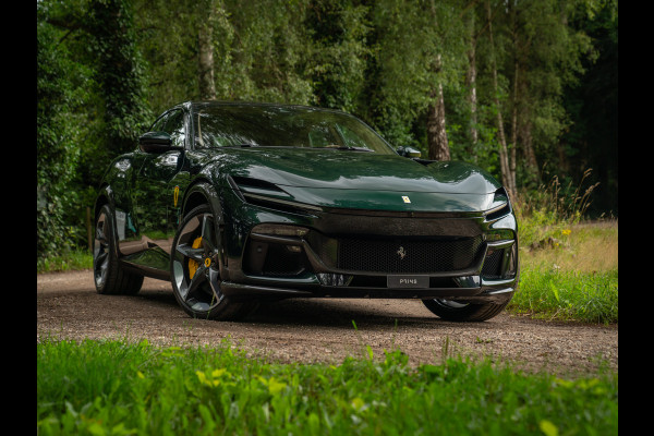 Ferrari Purosangue 6.5 V12 | Verde Zeltweg | Airbrushed shields | Carbon exterior | Lift