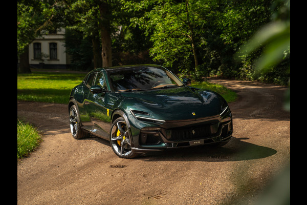 Ferrari Purosangue 6.5 V12 | Verde Zeltweg | Airbrushed shields | Carbon exterior | Lift