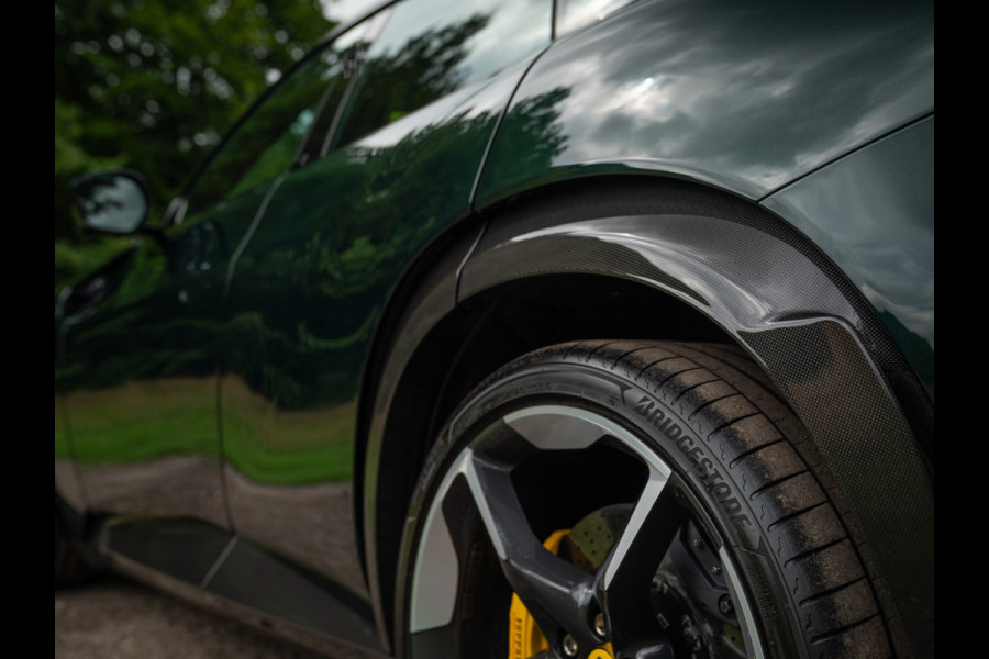 Ferrari Purosangue 6.5 V12 | Verde Zeltweg | Airbrushed shields | Carbon exterior | Lift