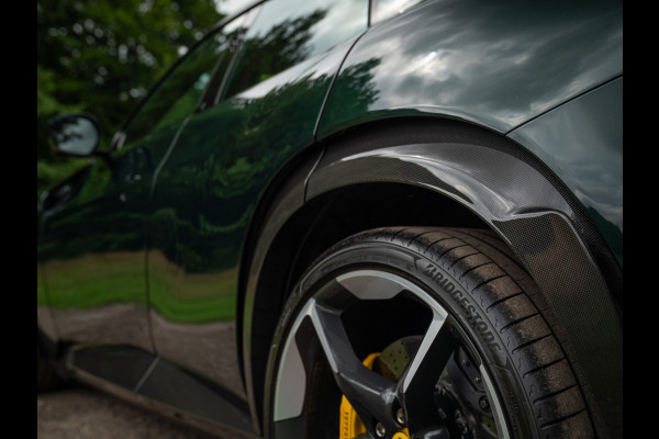 Ferrari Purosangue 6.5 V12 | Verde Zeltweg | Airbrushed shields | Carbon exterior | Lift