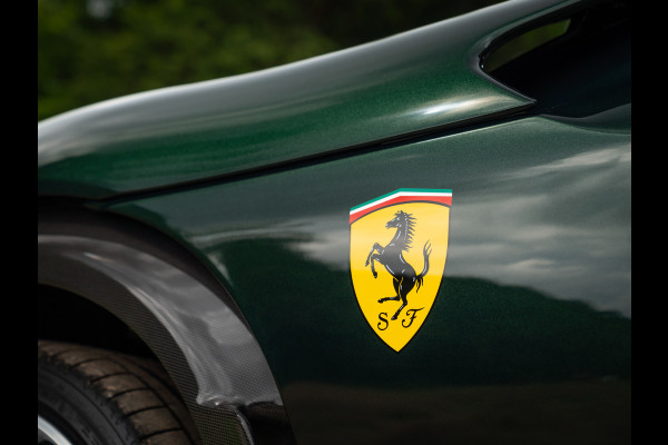 Ferrari Purosangue 6.5 V12 | Verde Zeltweg | Airbrushed shields | Carbon exterior | Lift