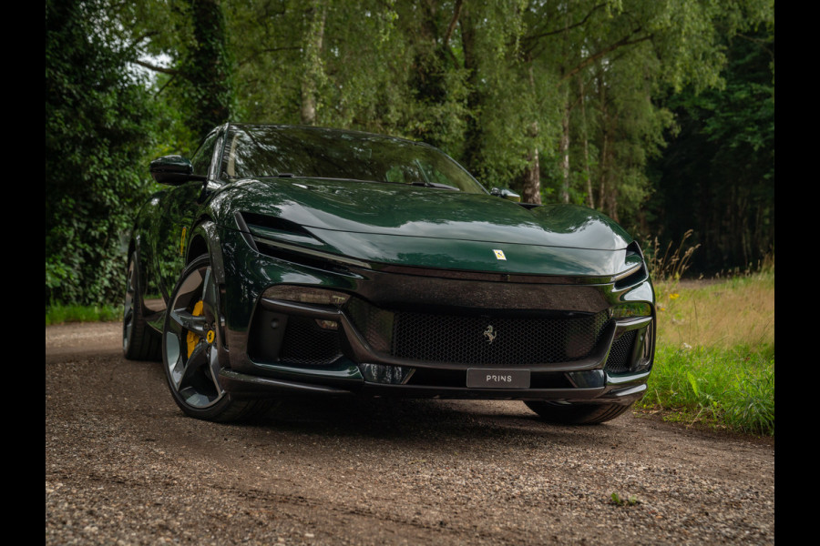 Ferrari Purosangue 6.5 V12 | Verde Zeltweg | Airbrushed shields | Carbon exterior | Lift