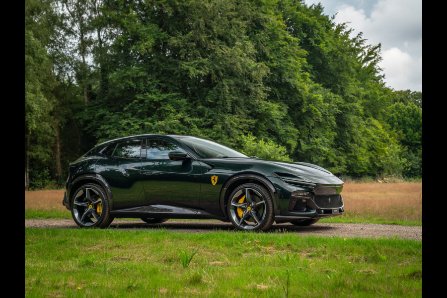 Ferrari Purosangue 6.5 V12 | Verde Zeltweg | Airbrushed shields | Carbon exterior | Lift
