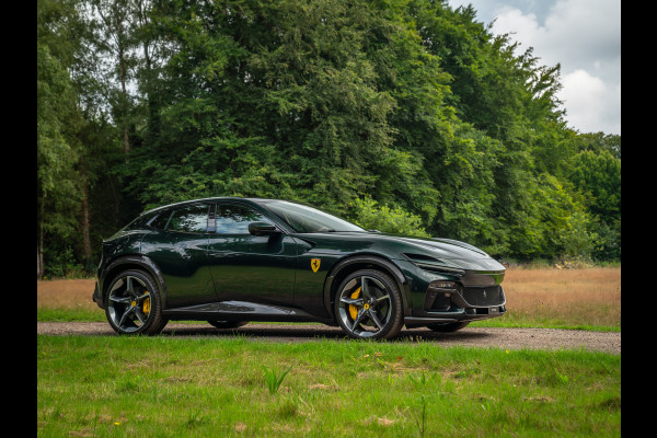 Ferrari Purosangue 6.5 V12 | Verde Zeltweg | Airbrushed shields | Carbon exterior | Lift