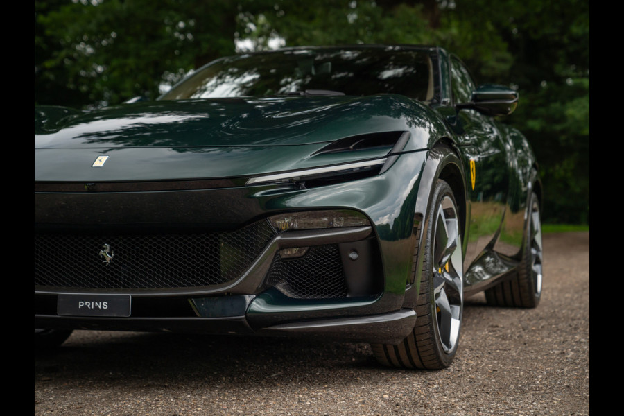 Ferrari Purosangue 6.5 V12 | Verde Zeltweg | Airbrushed shields | Carbon exterior | Lift