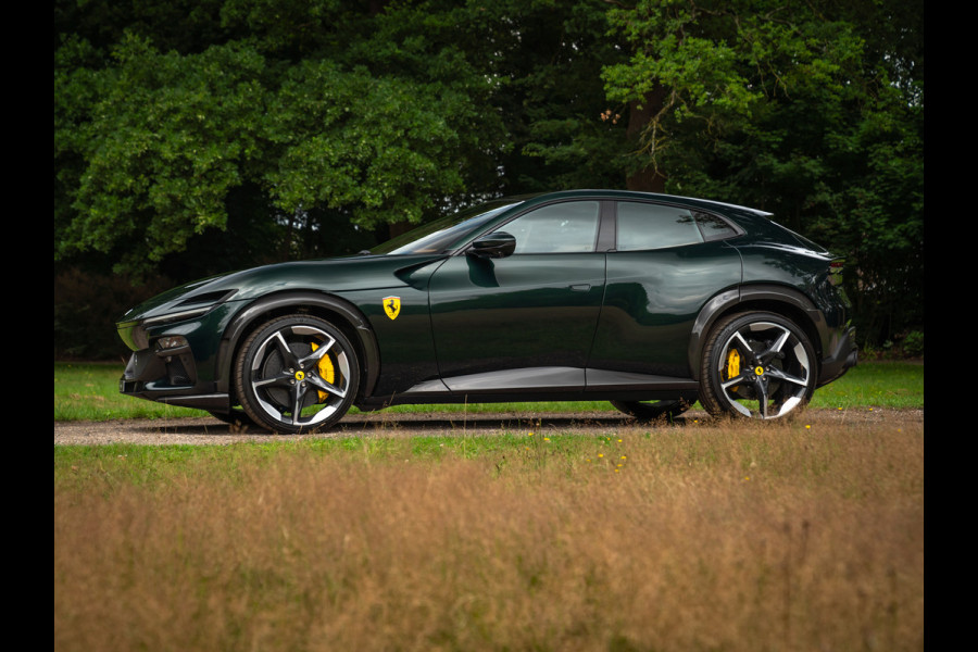 Ferrari Purosangue 6.5 V12 | Verde Zeltweg | Airbrushed shields | Carbon exterior | Lift
