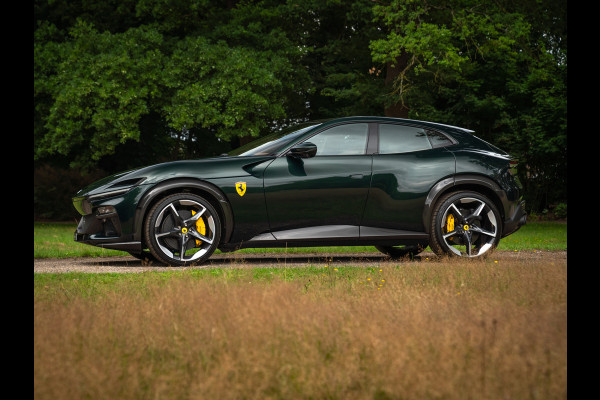 Ferrari Purosangue 6.5 V12 | Verde Zeltweg | Airbrushed shields | Carbon exterior | Lift