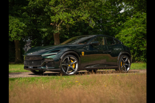 Ferrari Purosangue 6.5 V12 | Verde Zeltweg | Airbrushed shields | Carbon exterior | Lift