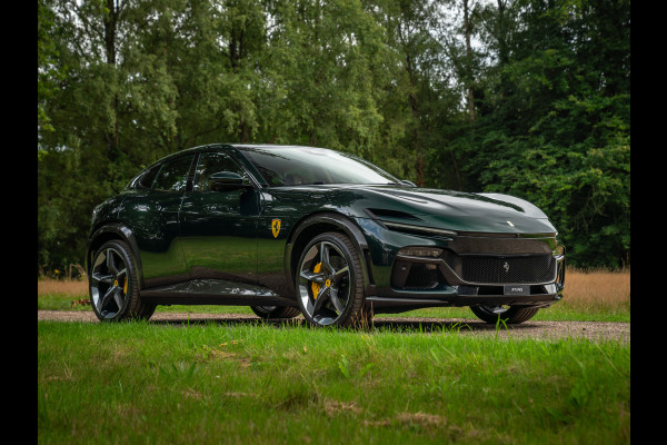 Ferrari Purosangue 6.5 V12 | Verde Zeltweg | Airbrushed shields | Carbon exterior | Lift