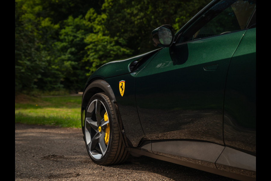 Ferrari Purosangue 6.5 V12 | Verde Zeltweg | Airbrushed shields | Carbon exterior | Lift