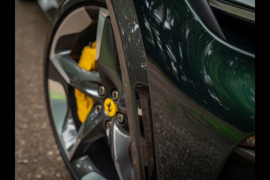 Ferrari Purosangue 6.5 V12 | Verde Zeltweg | Airbrushed shields | Carbon exterior | Lift