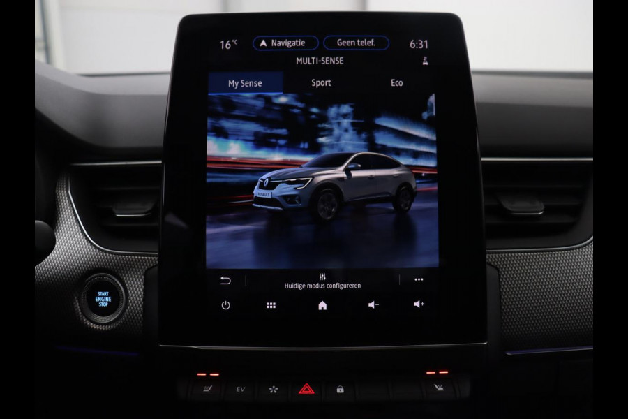 Renault Arkana 1.6 E-Tech Hybrid 145 Intens | Stoelverwarming | Adaptive cruise | Camera | Carplay | Stuurverwarming | Half leder | Navigatie | Climate control