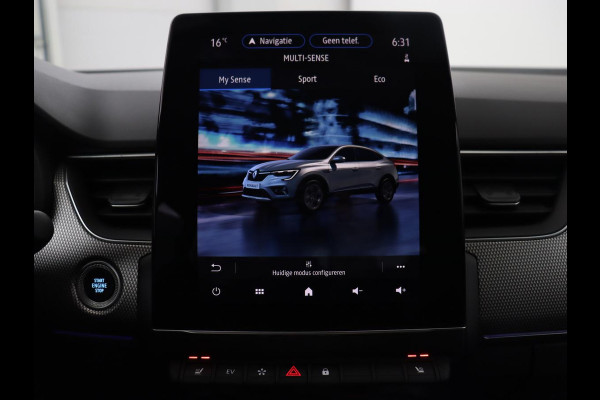 Renault Arkana 1.6 E-Tech Hybrid 145 Intens | Stoelverwarming | Adaptive cruise | Camera | Carplay | Stuurverwarming | Half leder | Navigatie | Climate control