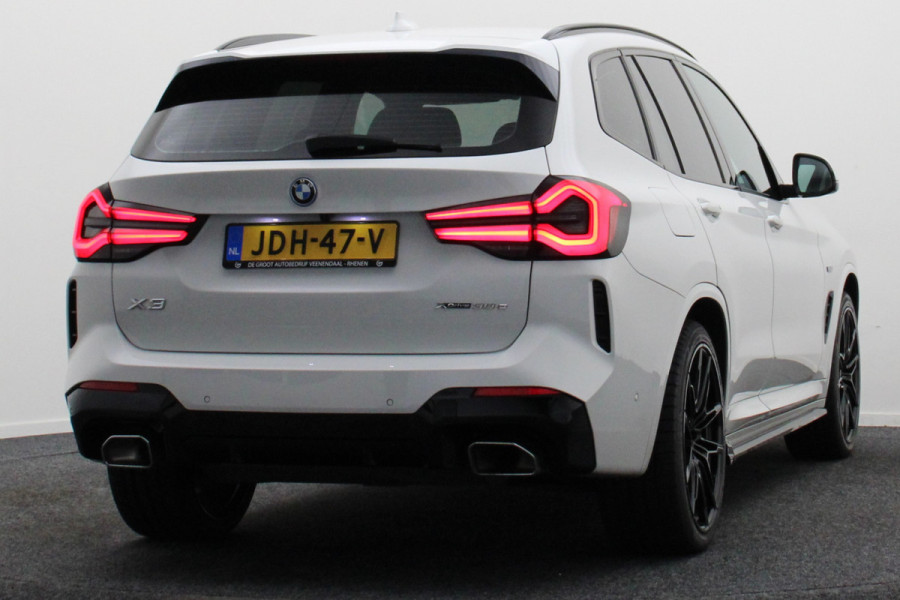 BMW X3 xDrive30e High Executive M-pakket Leer, Stoelverwarming, Camera, Cruise, Apple Carplay, LED, DAB, 21''