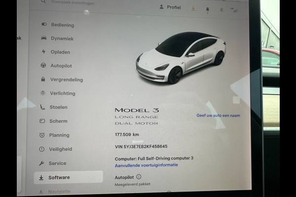 Tesla Model 3 Long Range AWD 75 kWh TREKHAAK|FSD 3