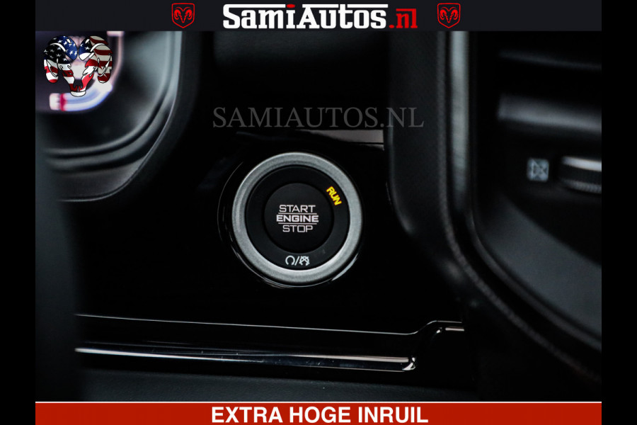 Dodge Ram 1500 Limited Night H.O 540HP 706Nm | Massage + Full Option | De Meest Luxe en Volle Pick-Up in zijn Klasse | Comfortabele Dubbele Cabine met Royale 5 Zitplaatsen | BPM vrij | Nu Leverbaar uit Voorraad | Voorraad Nr 2353 - 5412