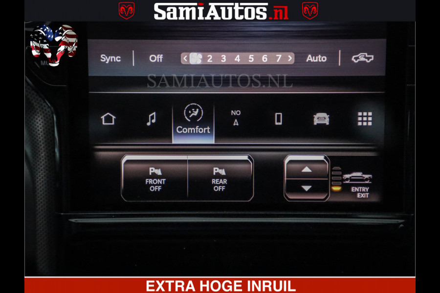 Dodge Ram 1500 Limited Night H.O 540HP 706Nm | Massage + Full Option | De Meest Luxe en Volle Pick-Up in zijn Klasse | Comfortabele Dubbele Cabine met Royale 5 Zitplaatsen | BPM vrij | Nu Leverbaar uit Voorraad | Voorraad Nr 2353 - 5412