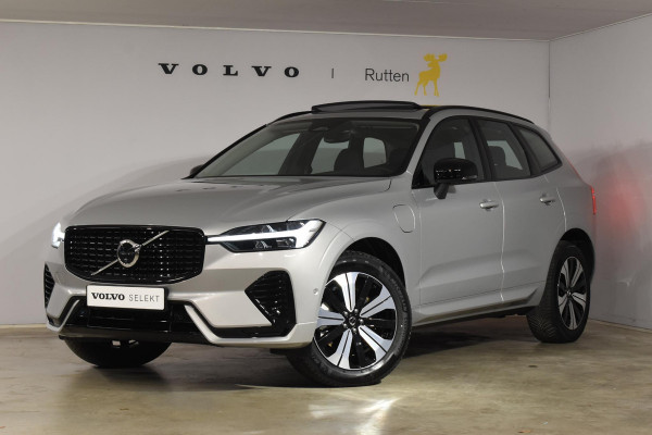 Volvo XC60 T6 350PK Automaat Plug-in Hybrid AWD Plus Dark / Navigatie / 360 Camera / Adaptieve Cruise Control / Stuur & Stoelverwarming / Elektr. Achterklep / Schuifdak / Trekhaak