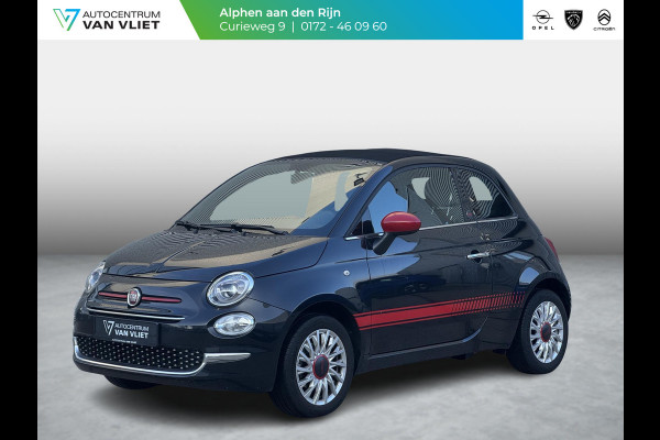 Fiat 500C 1.0 Hybrid RED Cabrio | 18.646km! | Leuke uitvoering | | Camera