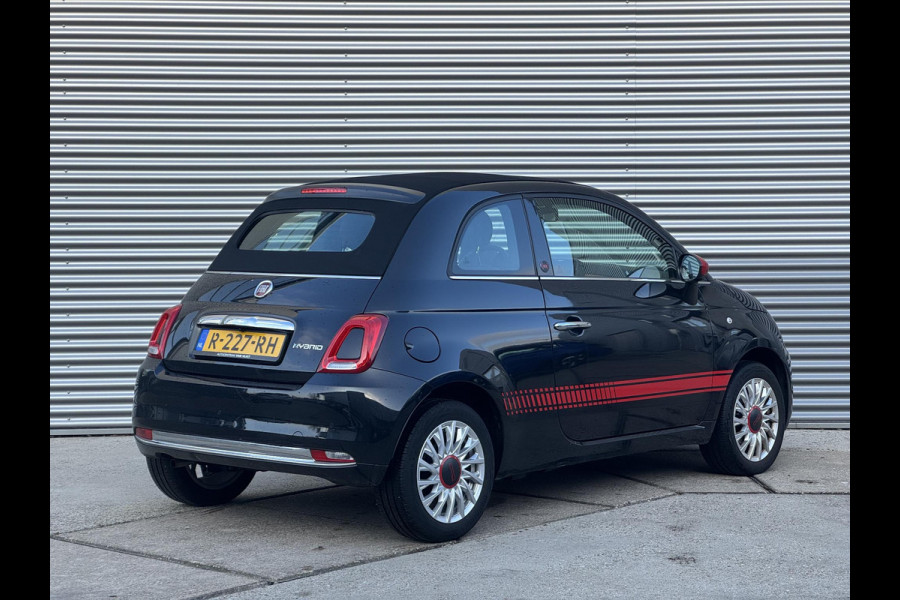 Fiat 500C 1.0 Hybrid RED Cabrio | 18.646km! | Leuke uitvoering | | Camera
