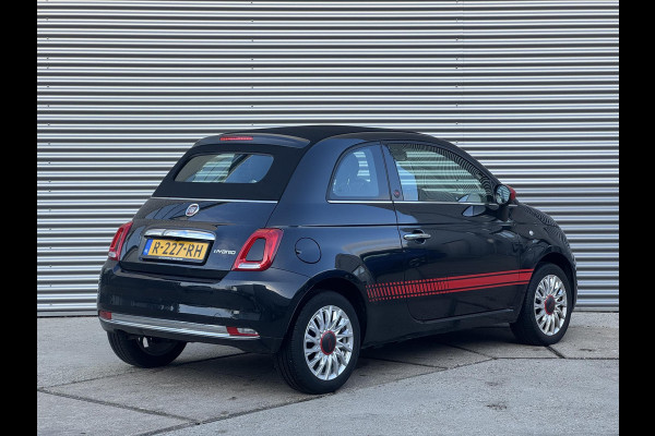 Fiat 500C 1.0 Hybrid RED Cabrio | 18.646km! | Leuke uitvoering | | Camera