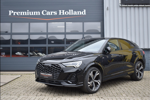 Audi Q3 Sportback 45 TFSI e S-Line Black Ed 245 Pk Memory Vol Leder B&O Matrix Sfeer ACC Keyless Trekhaak 20 Inch