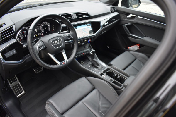 Audi Q3 Sportback 45 TFSI e S-Line Black Ed 245 Pk Memory Vol Leder B&O Matrix Sfeer ACC Keyless Trekhaak 20 Inch