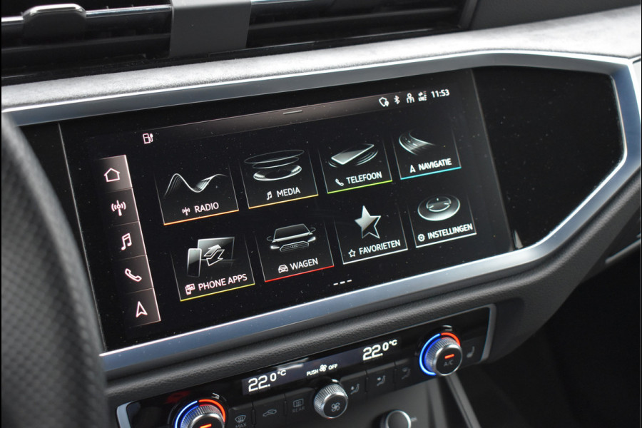 Audi Q3 Sportback 45 TFSI e S-Line Black Ed 245 Pk Memory Vol Leder B&O Matrix Sfeer ACC Keyless Trekhaak 20 Inch