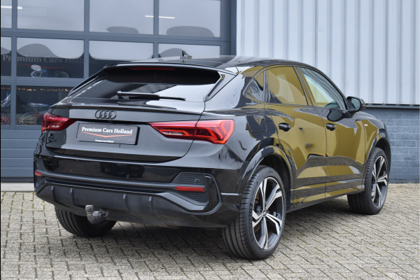 Audi Q3 Sportback 45 TFSI e S-Line Black Ed 245 Pk Memory Vol Leder B&O Matrix Sfeer ACC Keyless Trekhaak 20 Inch