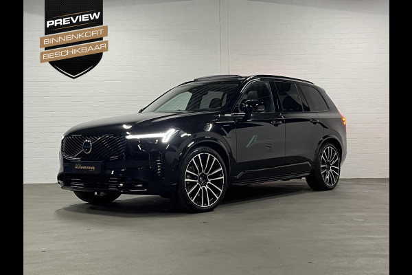 Volvo XC90 2.0 T8 Plug-in hybrid AWD Ultra Dark Luchtvering | Trekhaak | Bowers & Wilkins | Adapt. Cruise | Stoelventilatie | Massage | 22" wielen | 360 camera | Head-up