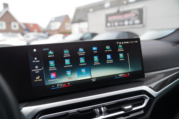 BMW i4 M50 High Executive 84 kWh | BTW | 360 Camera | LASER | Dravitgrau metallic | Adaptieve Cruise | Trekhaak | Schuif/kanteldak