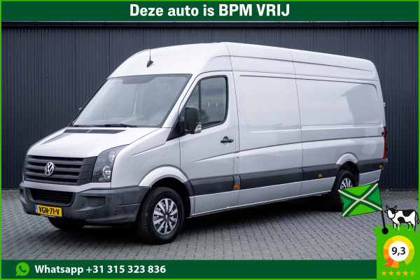 Volkswagen Crafter 35 2.0 TDI L3H2 | Airco | 140PK | Nette staat | Laadruimte gestoffeerd