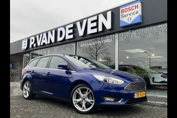 Ford FOCUS Wagon 1.5 EcoBoost Titanium 150pk/110kW 6-bak | Trekhaak | 18'' | Bi-Xenon |