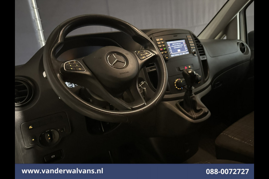 Mercedes-Benz Vito 114 CDI 136pk L2H1 Euro6 Airco | Camera | Bijrijdersbank | Cruisecontrol | Trekhaak Parkeersensoren, stoelverwarming