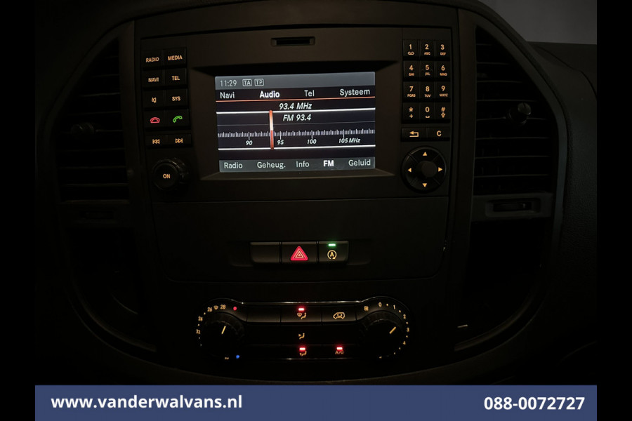 Mercedes-Benz Vito 114 CDI 136pk L2H1 Euro6 Airco | Camera | Bijrijdersbank | Cruisecontrol | Trekhaak Parkeersensoren, stoelverwarming